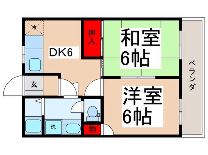 間取図 アルプスマンシオン