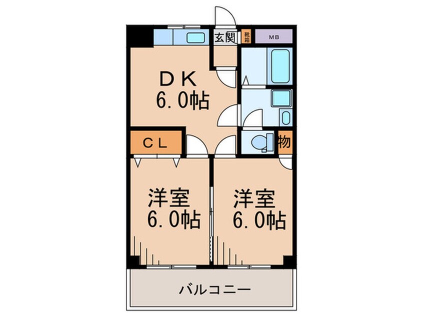 間取図 アルプスマンシオン