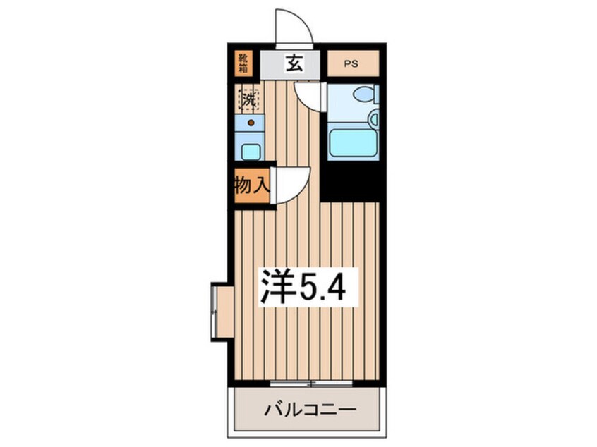 間取図 アトリウムビル