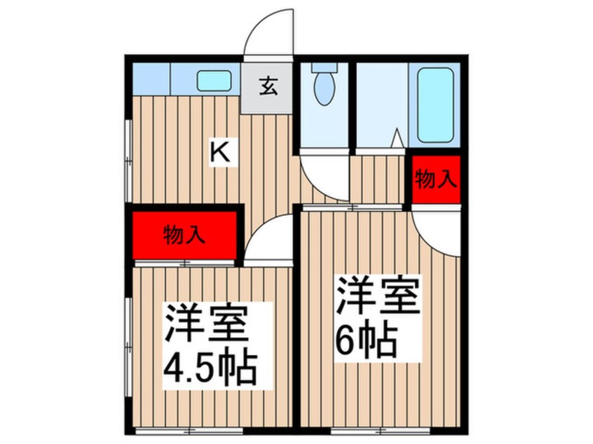 間取図 霧敷荘