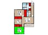 清倫マンション 3LDKの間取り