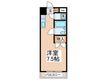間取図 シティハウス多摩