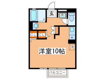 間取図 カーサベルデ