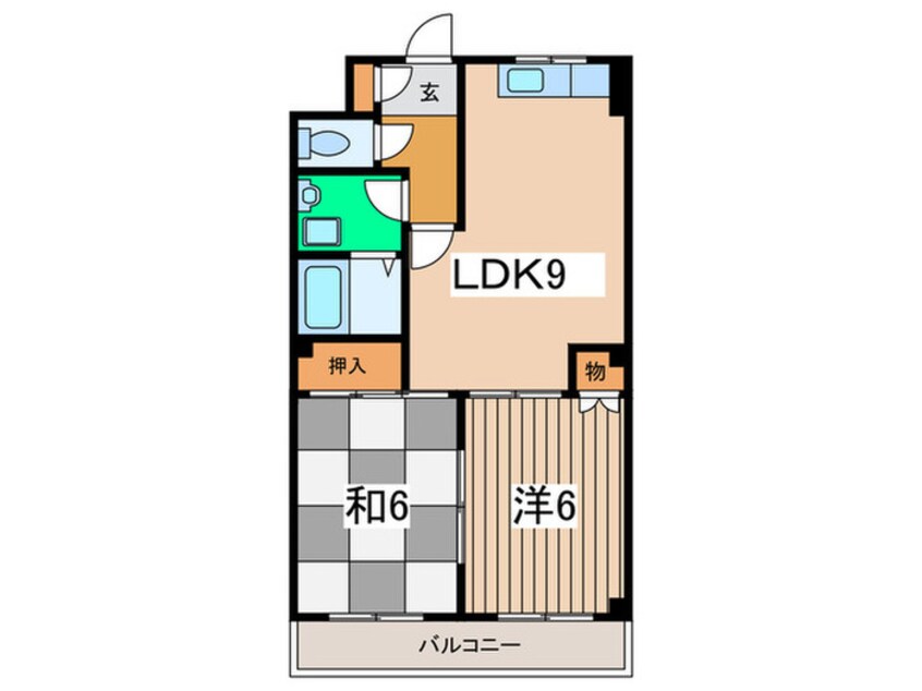 間取図 メゾフォルテ二俣川