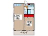 ら・せぞん 1LDKの間取り