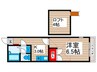 ニュー今川Ｃ 1Kの間取り