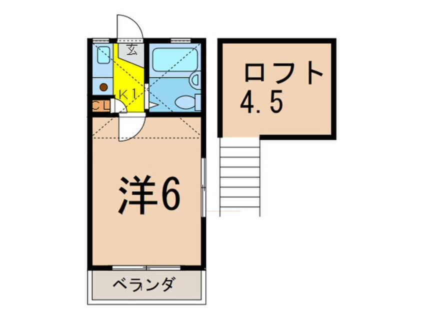 間取図 スカイコ－ト９