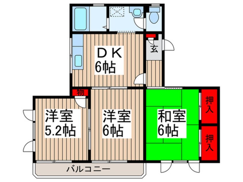 間取図 松村アパート