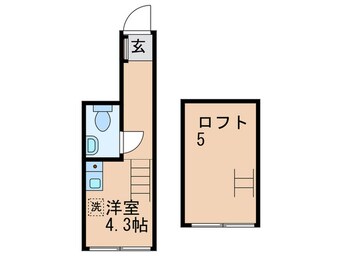 間取図 第5ひばりマンション