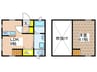 仮）新築善行坂Ａ棟 1LDKの間取り
