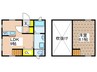 仮）新築善行坂Ａ棟 1LDKの間取り