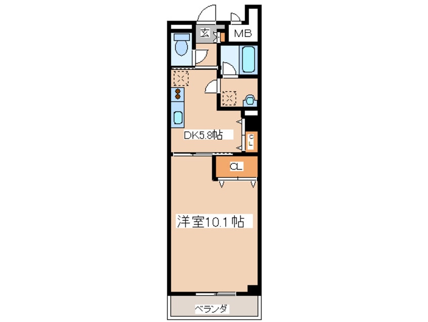 間取図 ミルト中町