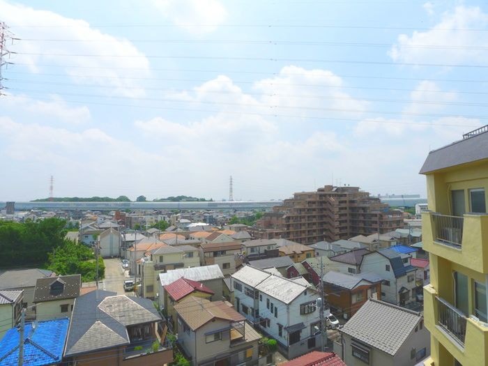 室内からの展望 南浦和クイーンコーポA棟(703)
