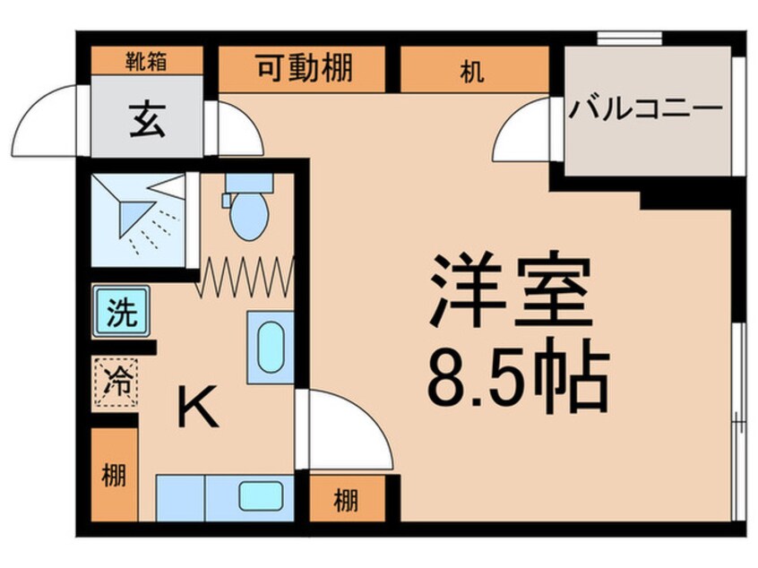 間取図 ハイム東池袋(303)