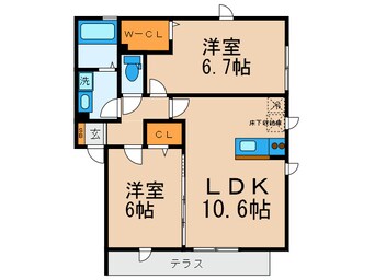 間取図 メゾンドゥベルデュール