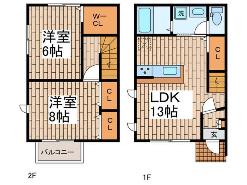 間取図 アルノ大森