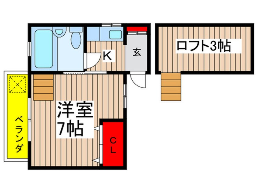 間取図 シルフィ－ド松栄