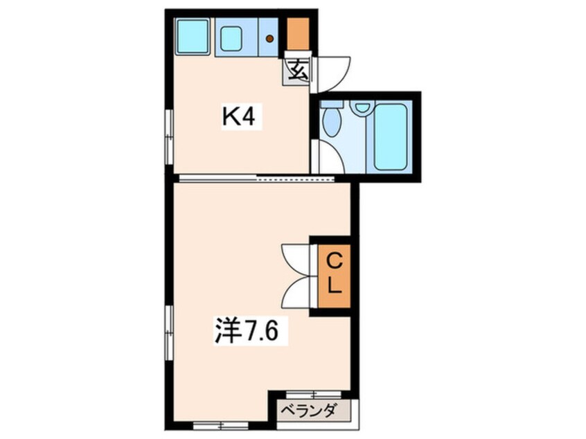 間取図 ラファエル横浜