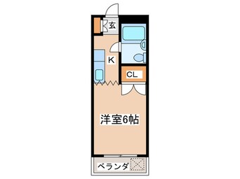 間取図 サンアベニュー金子