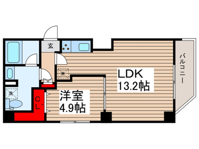 間取図 アルファコート東あずま