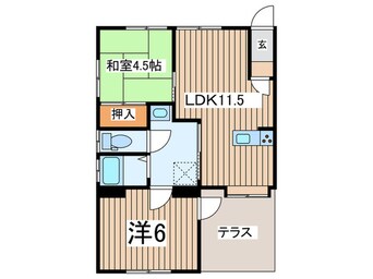 間取図 SLJ浦賀