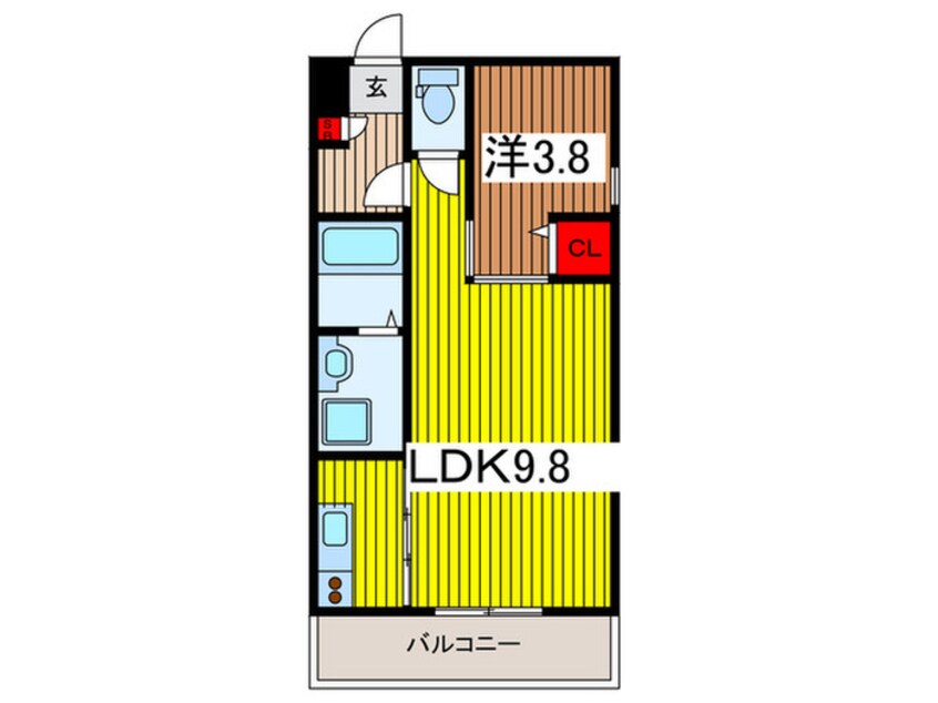 間取図 プライムステ－ジ