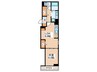 仮)D-ROOMPREMIUM多磨霊園駅 1LDKの間取り