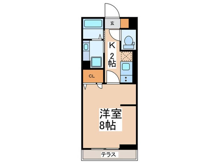 間取り図 仮)D-ROOMPREMIUM多磨霊園駅