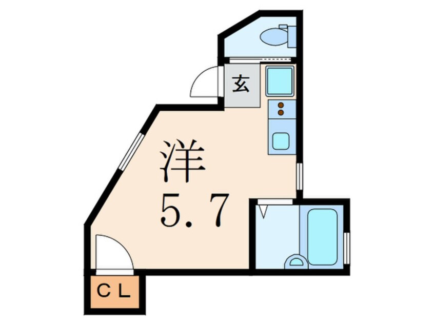 間取図 ホ－ムズ学芸大