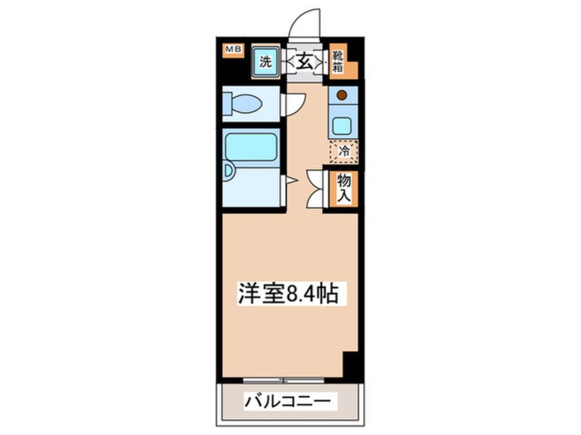 間取図 チェリ－パ－ク