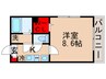 ＧＬＯＲＹ　ＫＡＮＡＭＡＣＨＩ 1Kの間取り