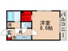 ＧＬＯＲＹ　ＫＡＮＡＭＡＣＨＩ 1Kの間取り