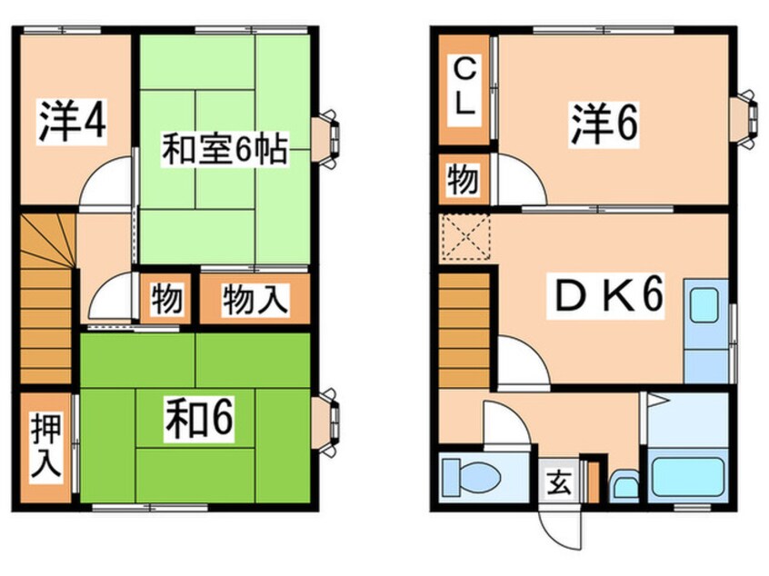 間取図 グリーンヴィラ