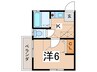 ラ・カ－サ　ミア 1Kの間取り