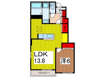 間取図 ミルト　ヴィレッジ　Ⅰ