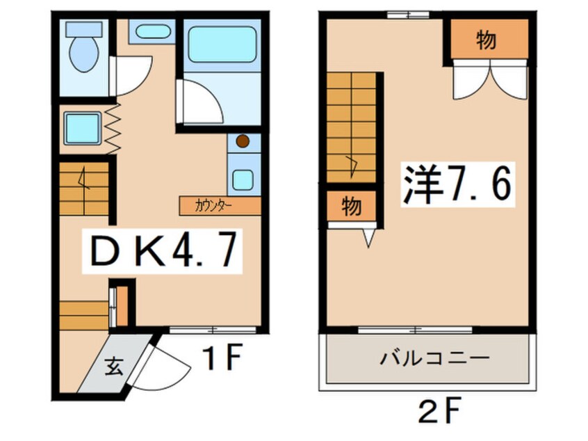 間取図 ポリアンサス逗子