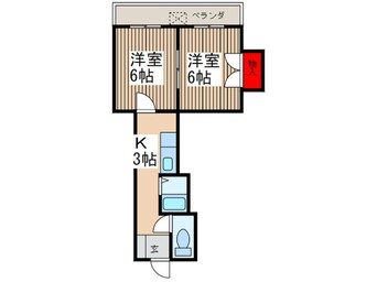 間取図 フォリストビル