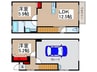 ガレージハウスM 2LDKの間取り