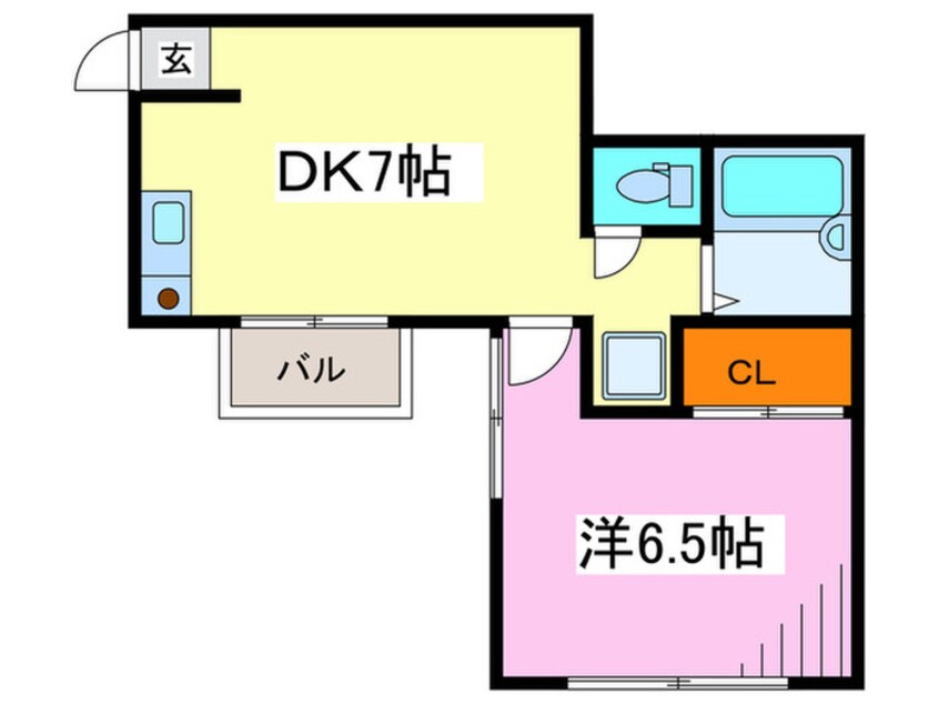 間取図 飛鳥ハイツ