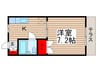ウェルストン松戸 1Kの間取り
