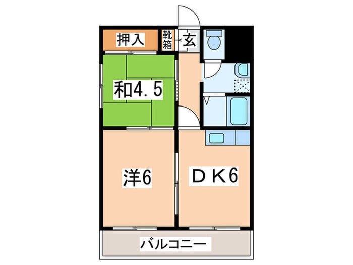 間取り図 ロベリア九番館