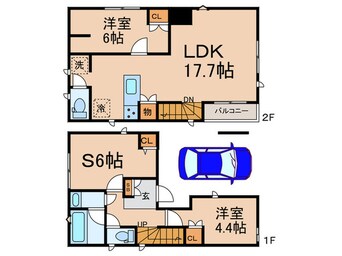 間取図 Kolet東長崎