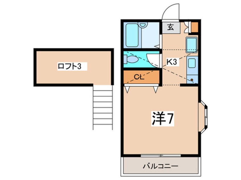 間取図 ベストハイツ弥生台