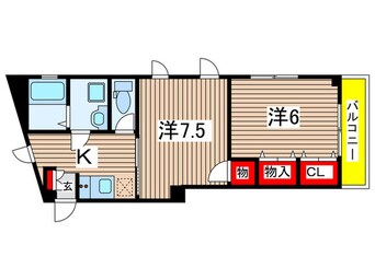 間取図 ロワジール