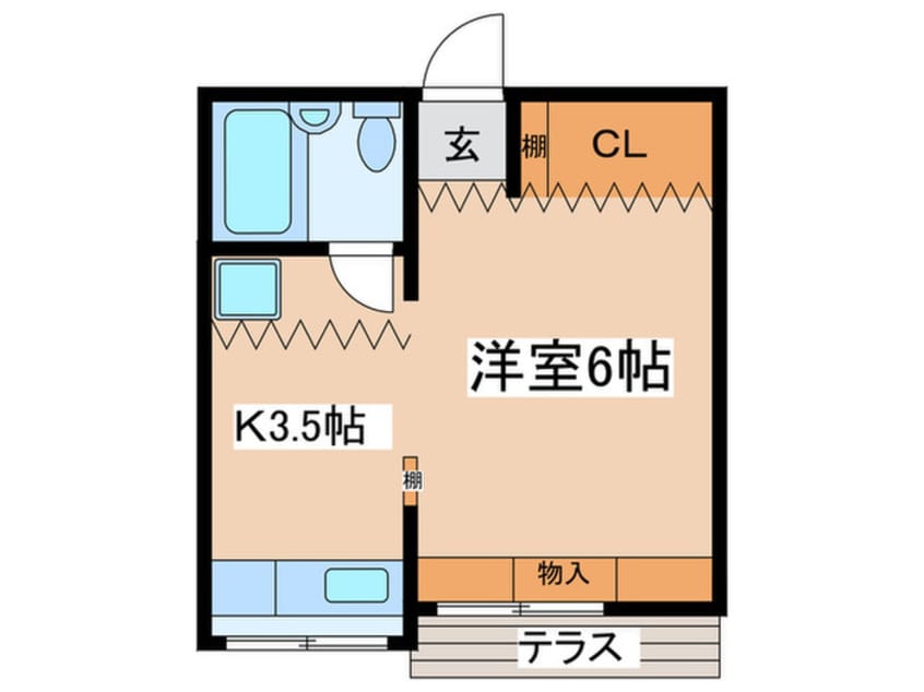 間取図 あさひハイツ