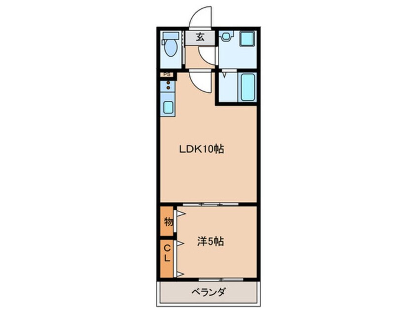 間取図 仮)キャメル入間黒須C棟計画