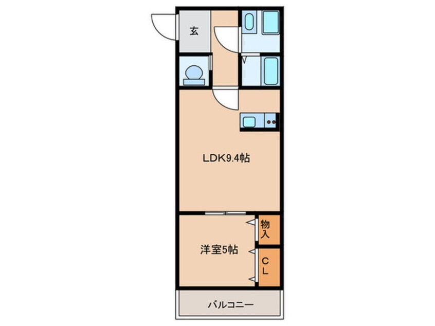 間取図 仮)キャメル入間黒須C棟計画