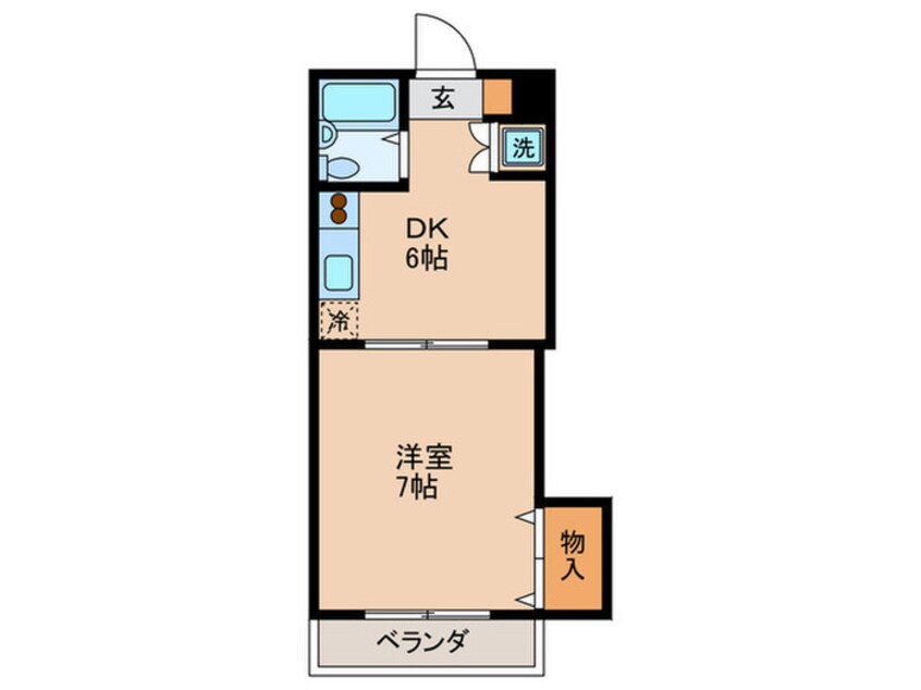 間取図 ピア西蒲田