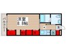 リブリ・ハヅキ 1Kの間取り