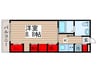 リブリ・ハヅキ 1Kの間取り